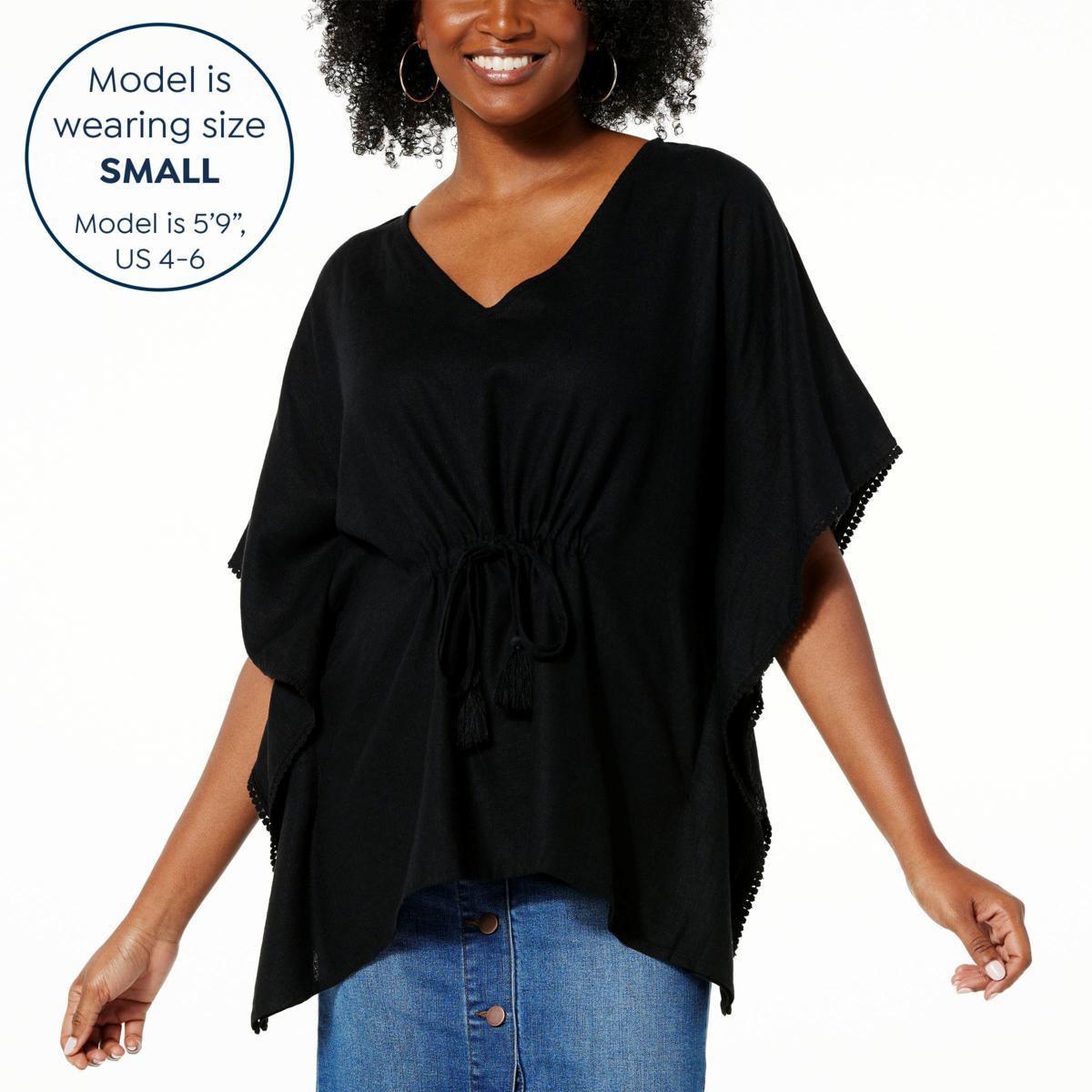 tunic v neck tee
