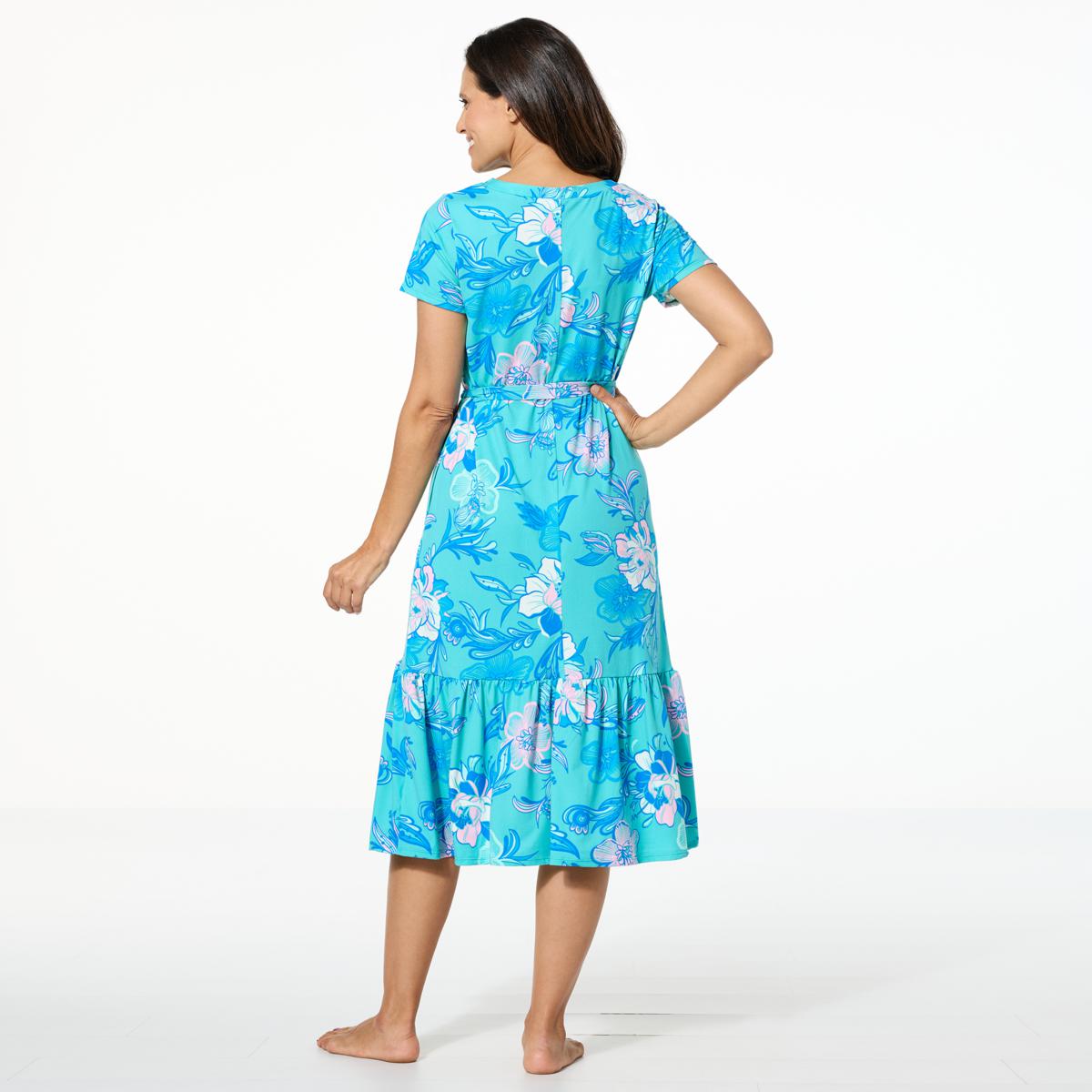halter neck knee length dress Bella's Elegant Halter Neck Empire Waist Mini Dress White / L by Blue Zone Planet