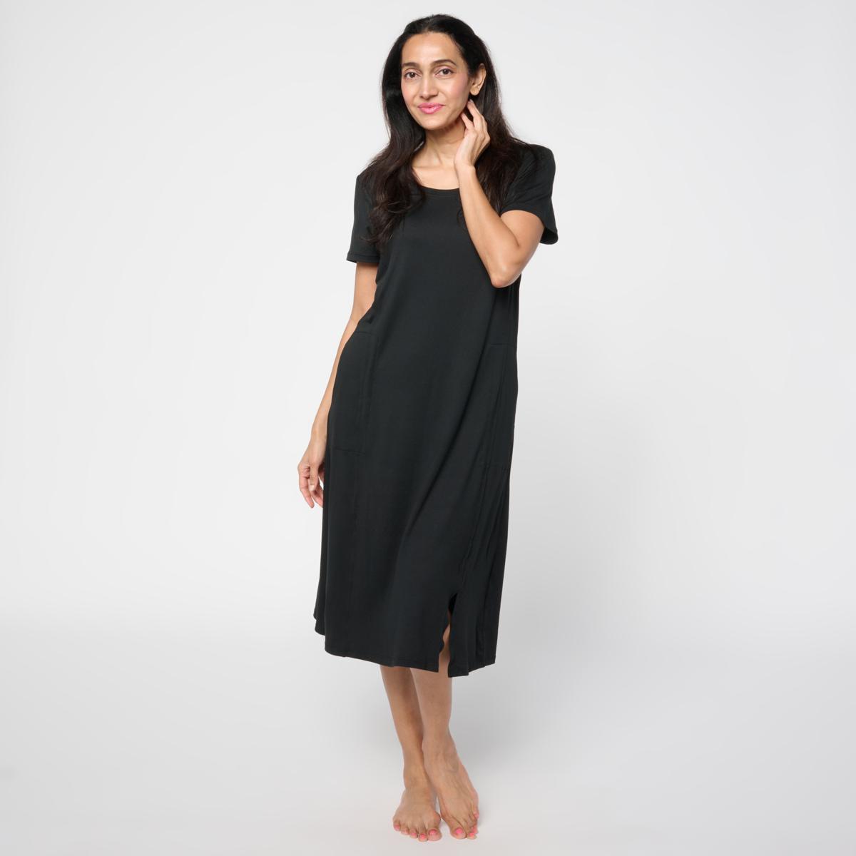 knee length dresses for ladies Thea Divine Jersey Midi Dress
