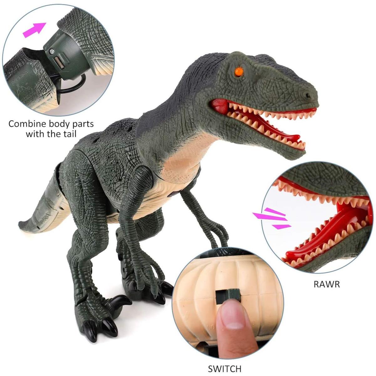 Dinossauro T-Rex Com Controle Remoto Havan Toys - HBR0400