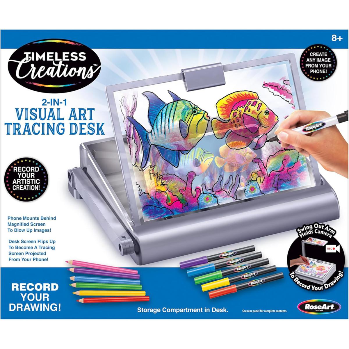 K-craft ネシングルアー 9本セット Cra-Z-Art: Timeless Creations - 2-In-1 Visual Art Tracing Desk | HSN