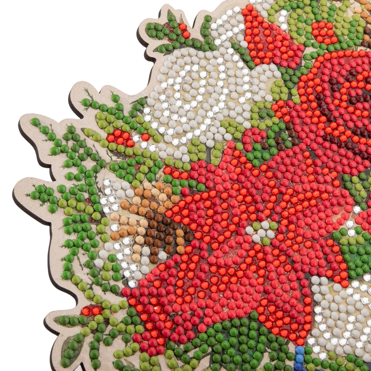 Craft Buddy Crystal Art Wooden Floral Vase Decoration | HSN