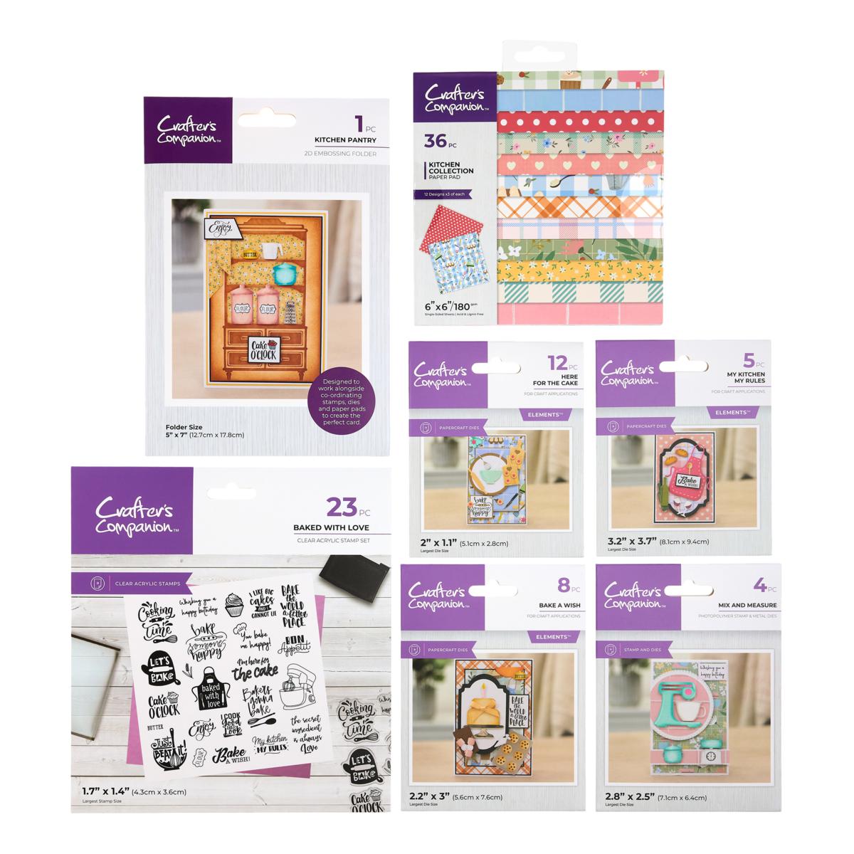 Crafter's Companion Kitchen Mini Collection - 22930138 | HSN