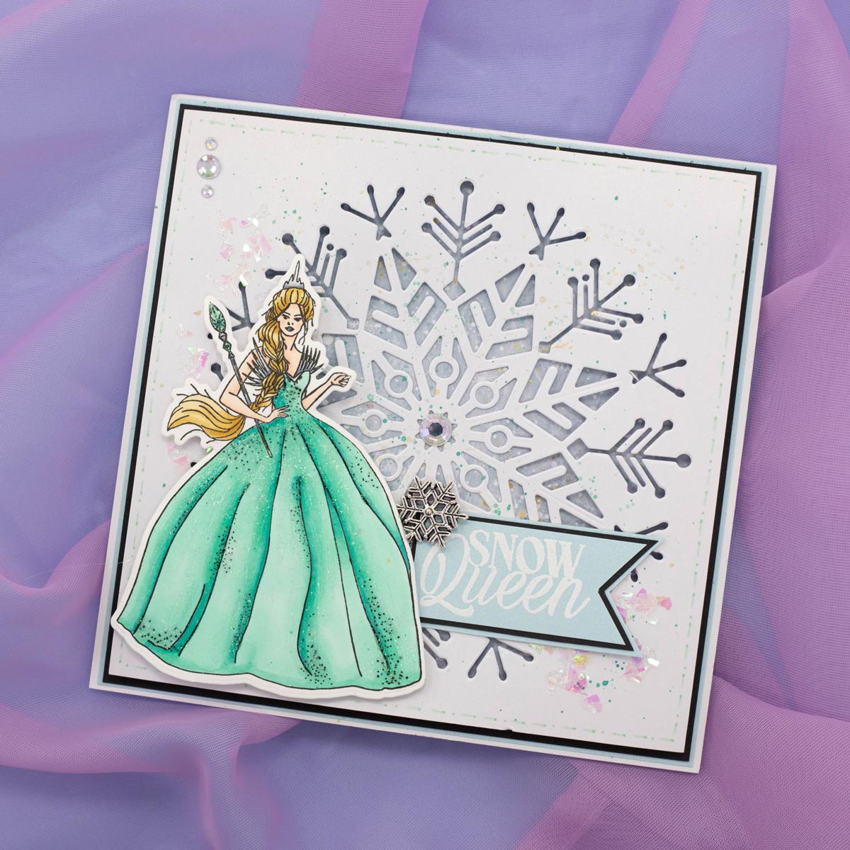 Crafter's Companion - Glittering Snowflakes Collection by Sara