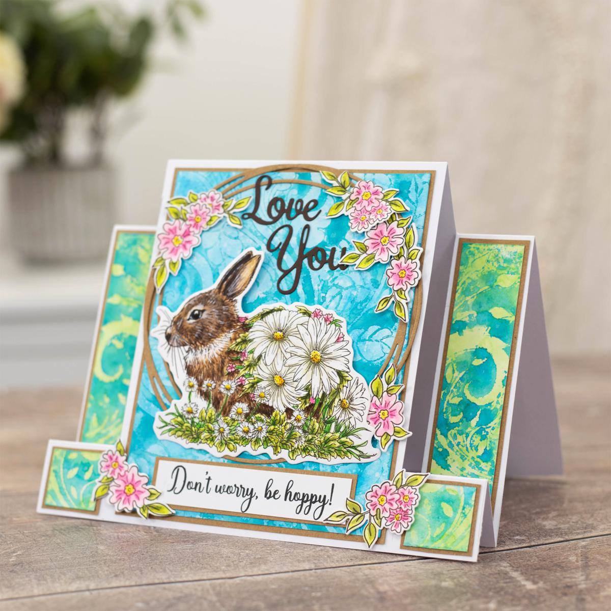 Crafter's Companion Sheena Garden Visitors Stamp & Die Set Crafter's Companion Sheena Garden Visitors Stamp & Die Set