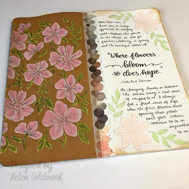 How to Use the Tim Holtz Stamping Platform for Bible Journaling