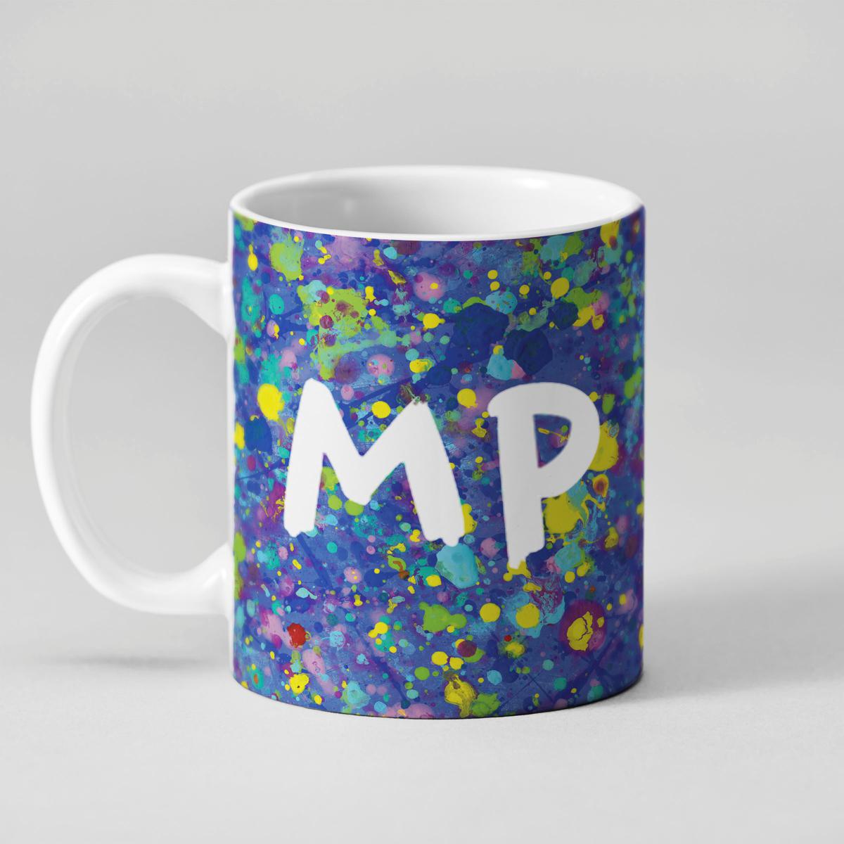 Personalized Scribble Initial Mug  Initial coffee mugs, Mugs, Personalized  mugs