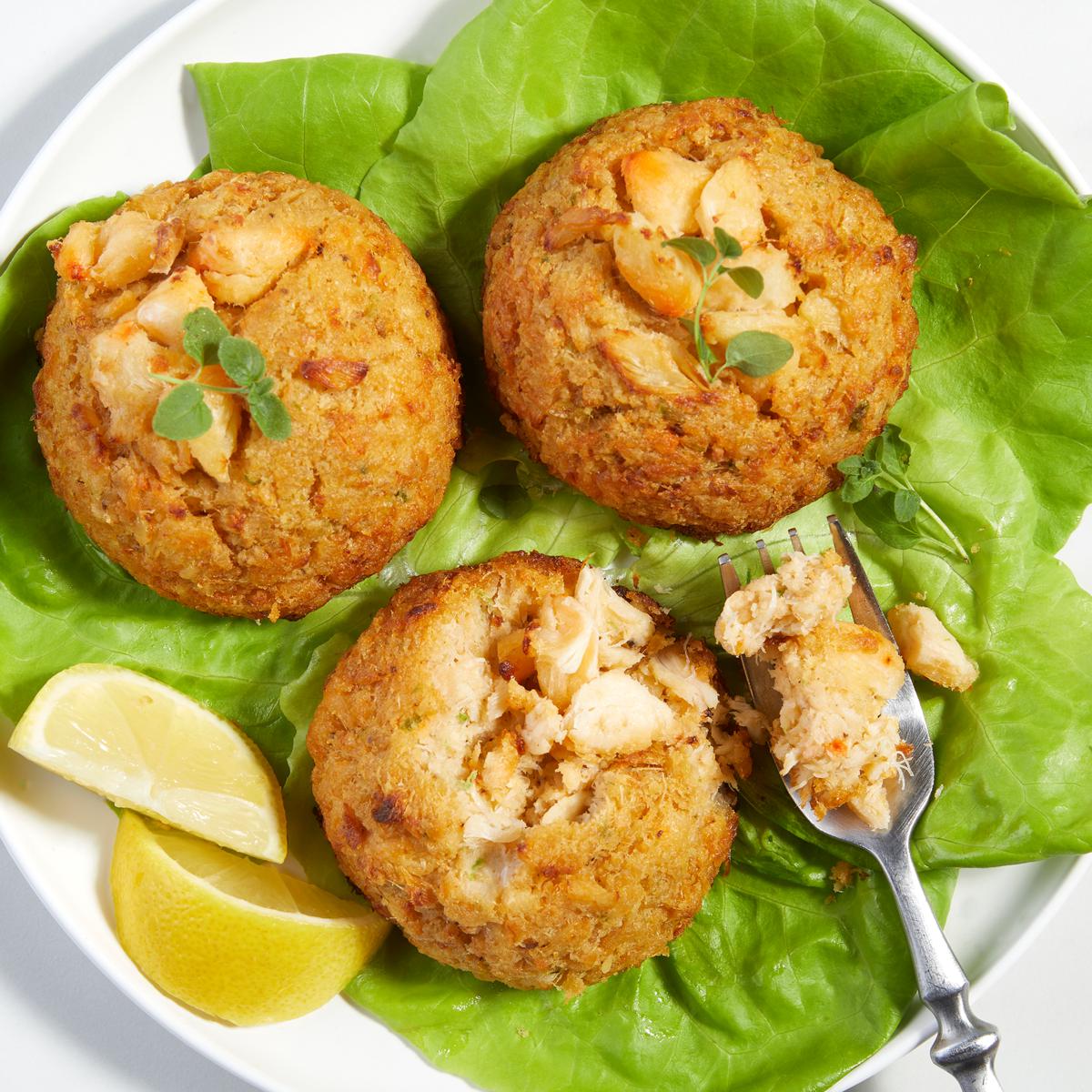 Curtis Stone 12-Ct 4oz. Jumbo Lump Crab Cakes - 10092445 | HSN