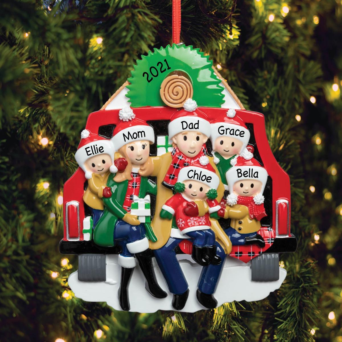 Family Ornament Personalized