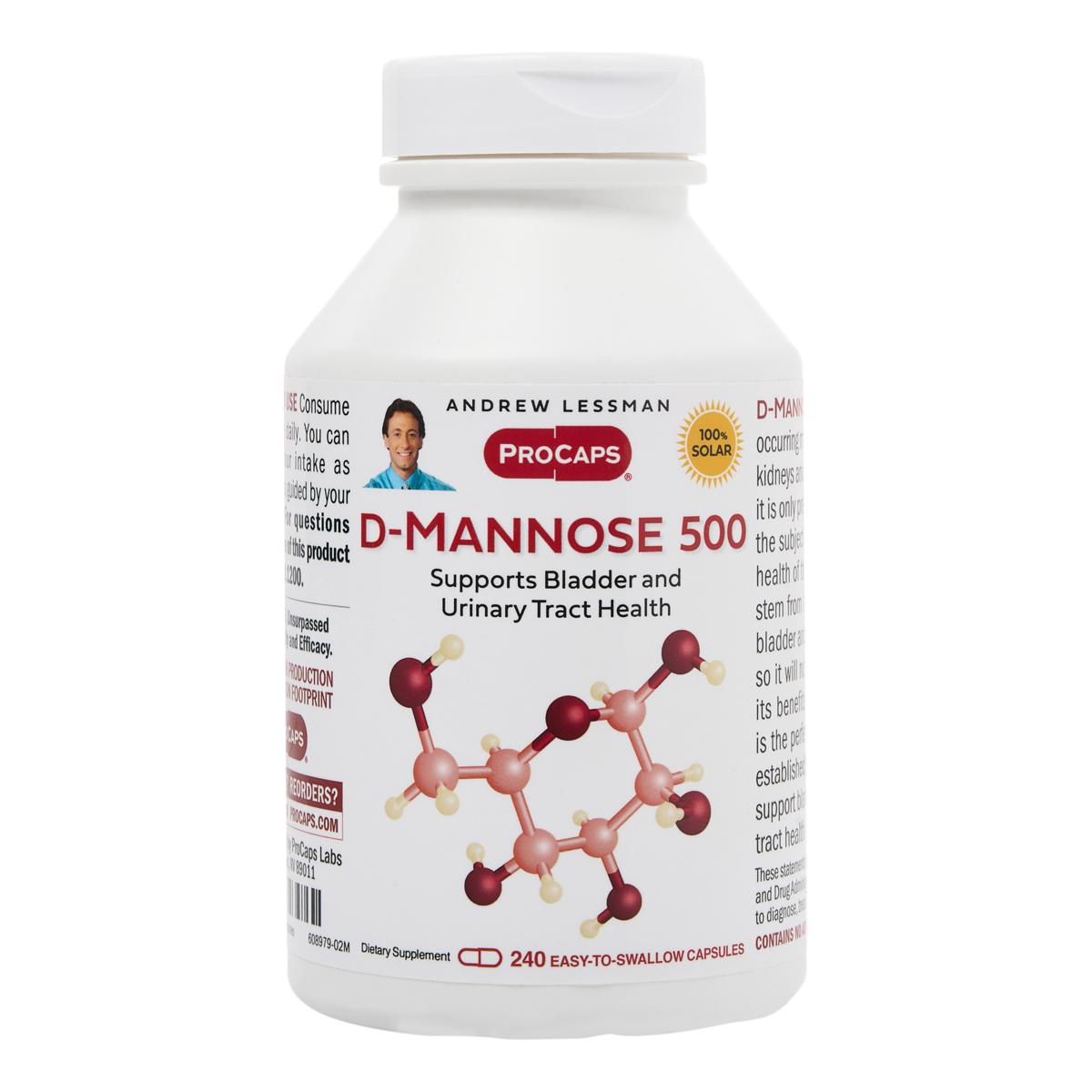 D-Mannose 500 - 240 Capsules