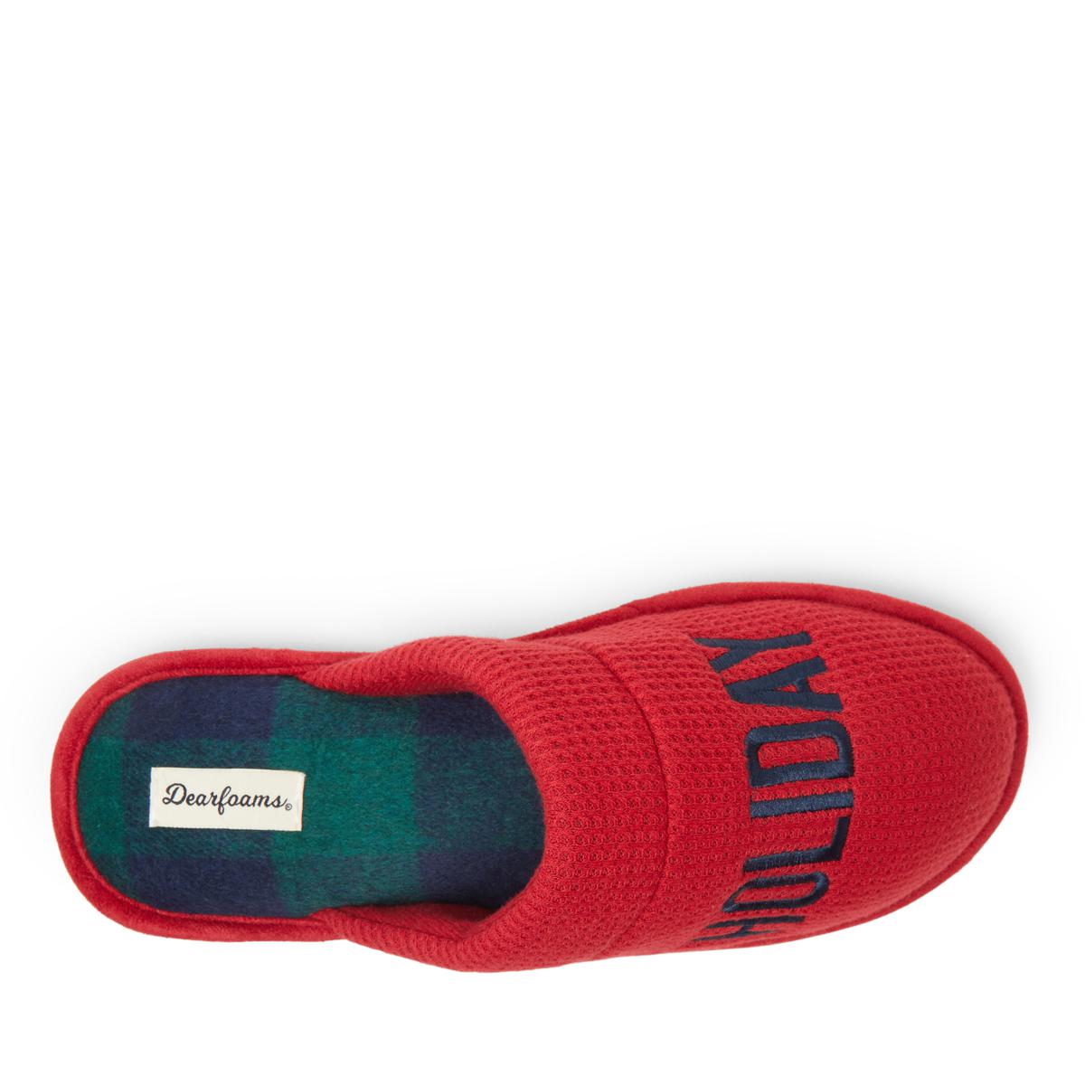 Mens 2025 holiday slippers