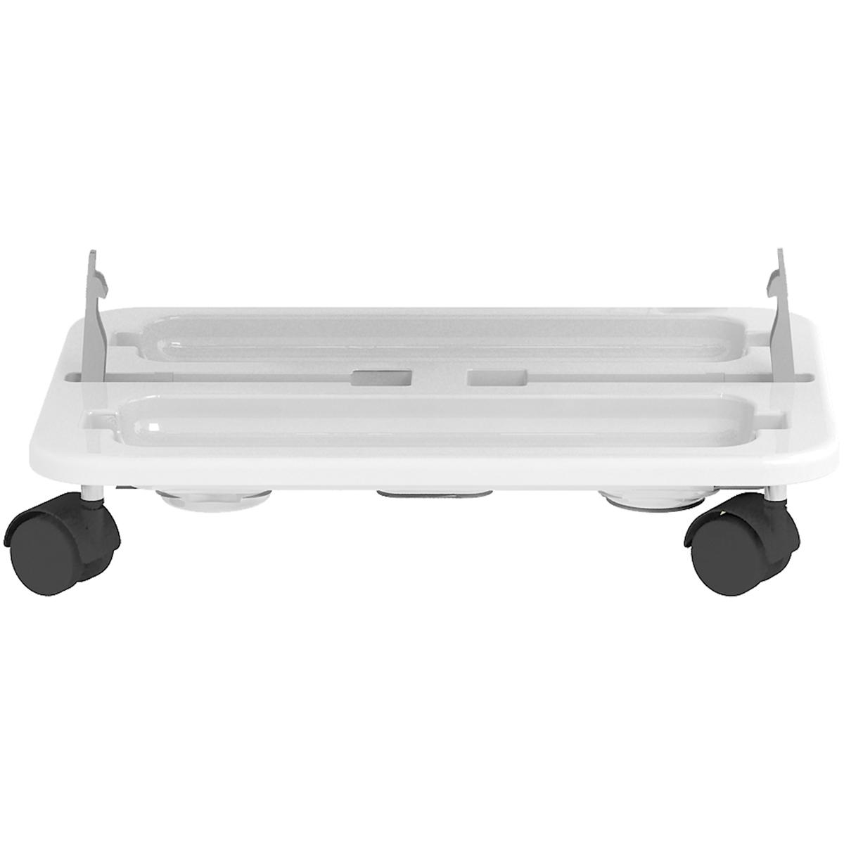 Deflecto White Caddy Organizer with Small Medium and Large