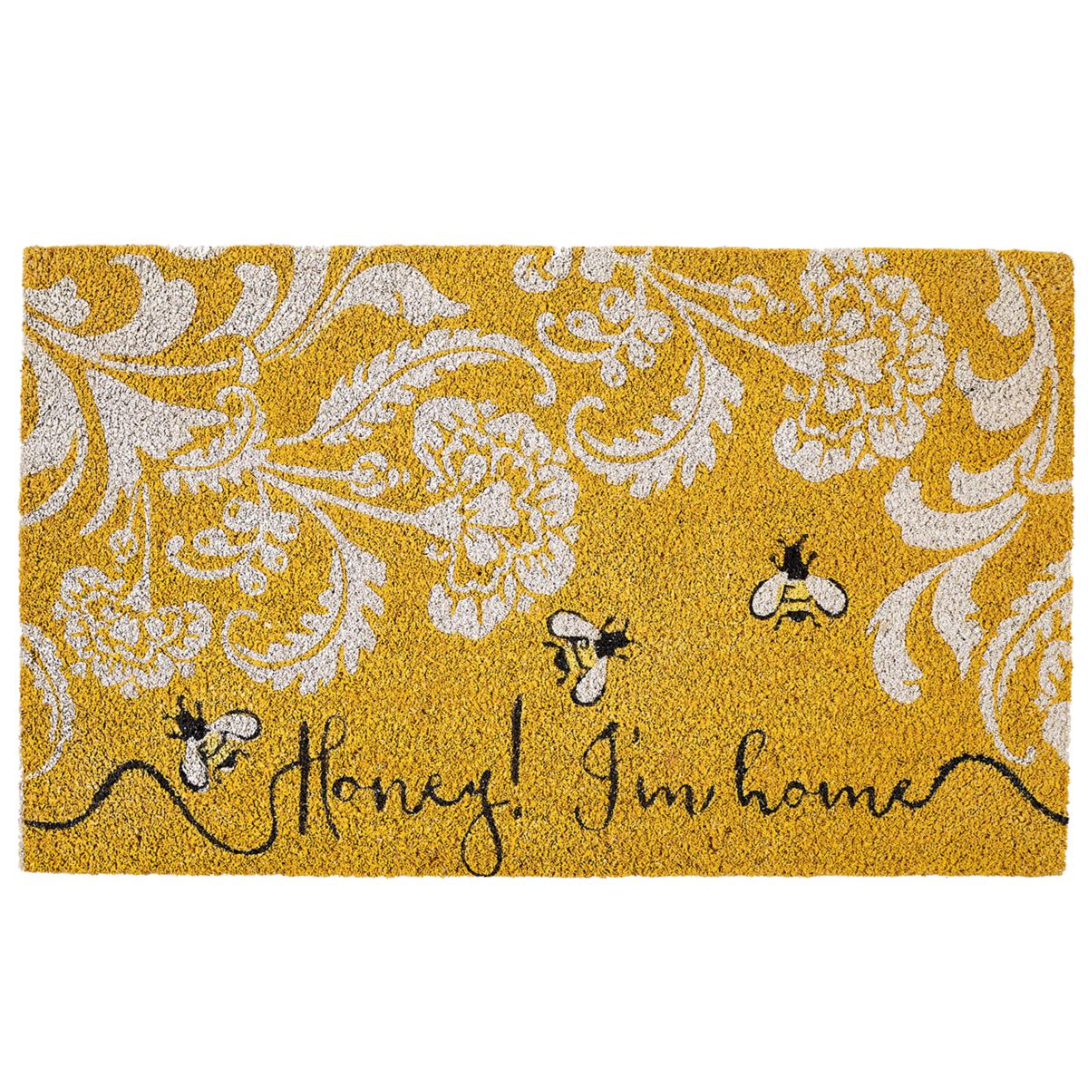 Honey I'm Home Coir Doormat - Entryways