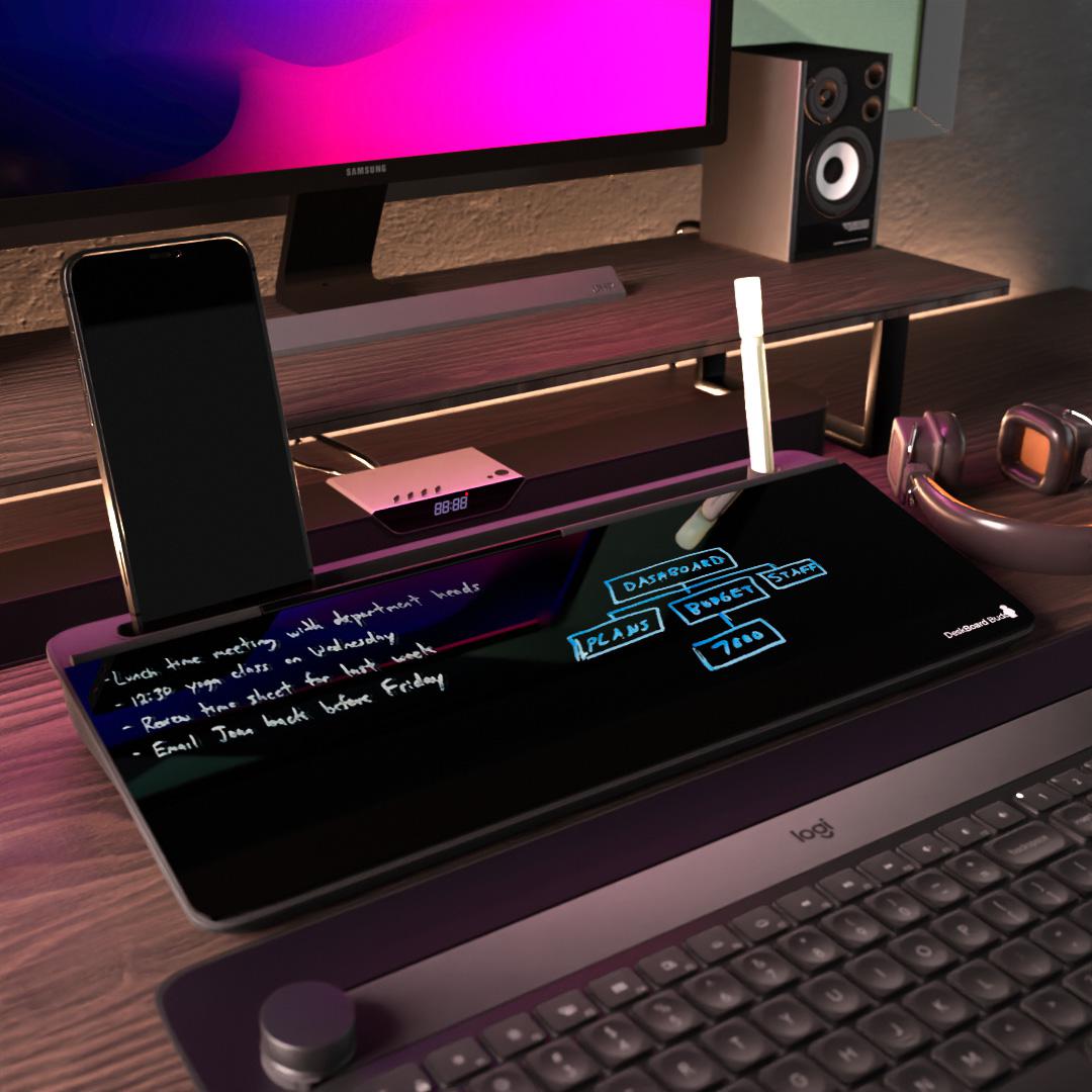 DeskBoard Buddy desk space organizer helps increase your productivity &  cleanliness » Gadget Flow