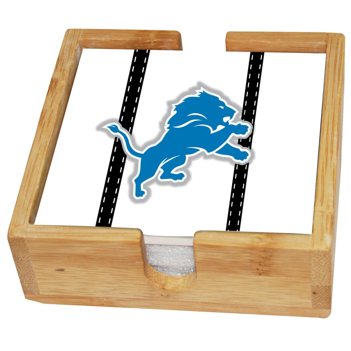 Detroit Lions Team Uniform Coaster Set 21636403 HSN