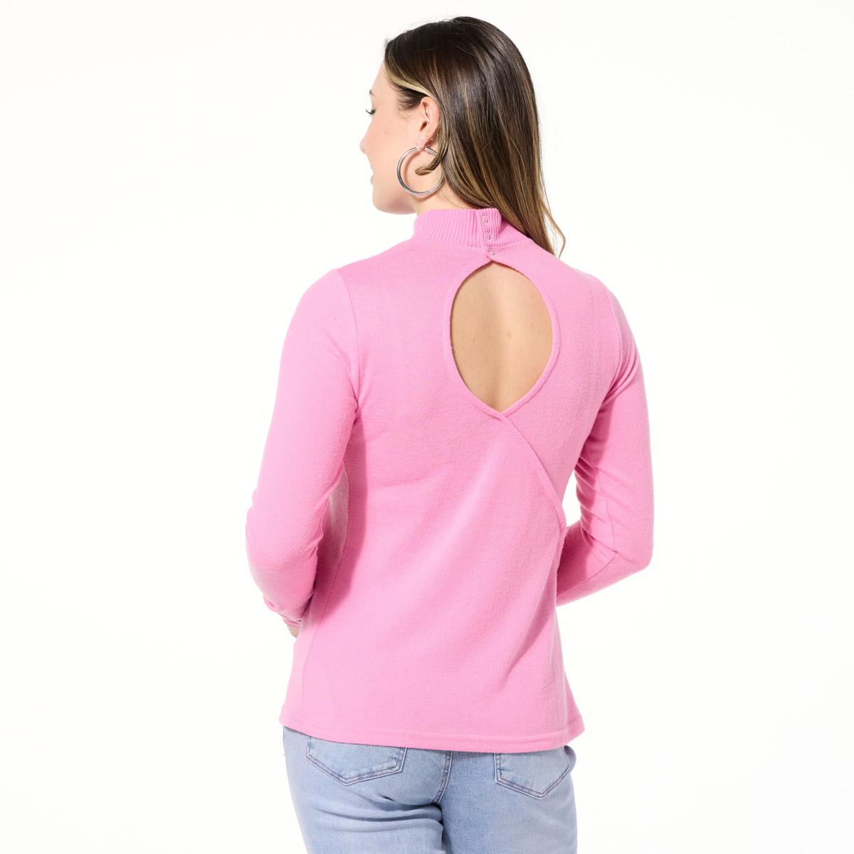 Natasha Bubble Sleeve Brushed Rib Top