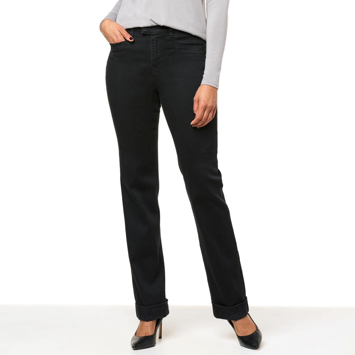 DG2 by Diane Gilman New Classic Stretch L-Pocket Cuffed Trouser