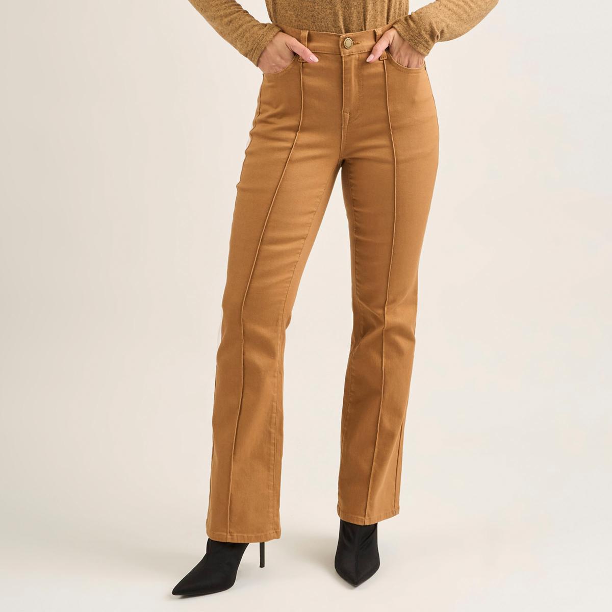 DG2 by Diane Gilman New Classic Stretch Pintuck Bootcut Jean