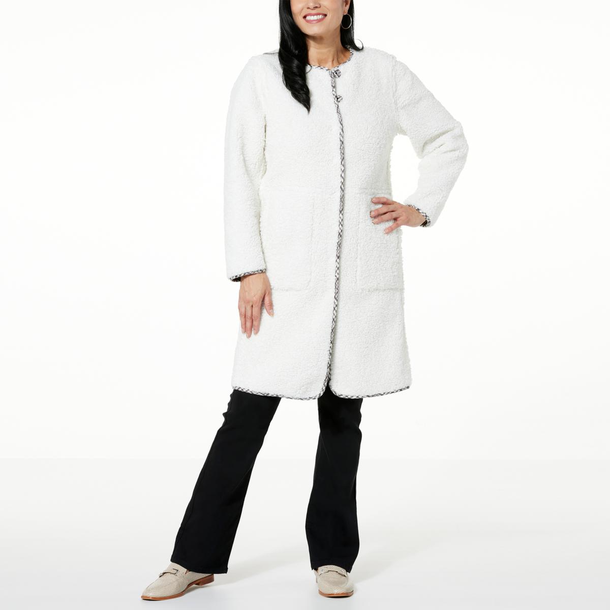 DG2 by Diane Gilman Reversible Car Coat - 21482375 | HSN