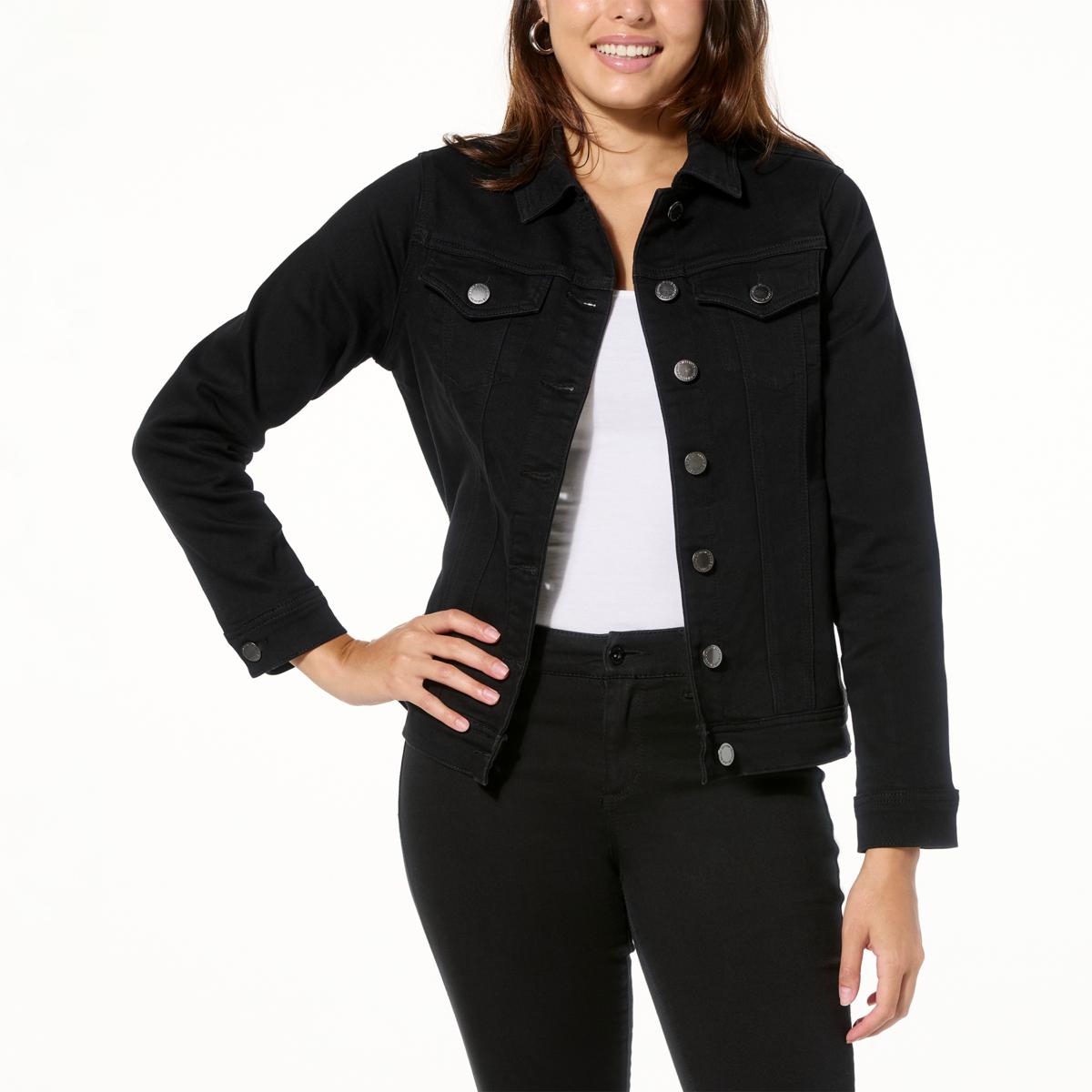 DG2 From the Vault Virtual Stretch Embroidered Denim Jacket DG2 From the Vault Virtual Stretch Embroidered Denim Jacket