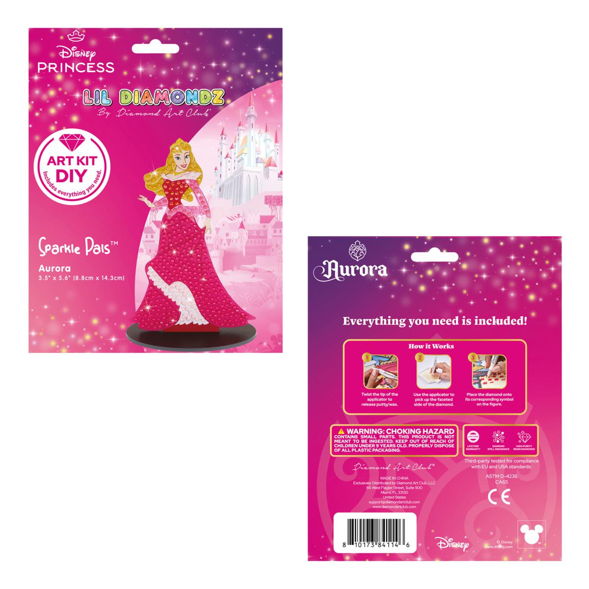 Diamond Art Club Disney Sparkle Pals Kit - Aurora and