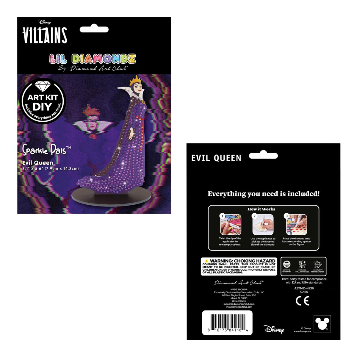Diamond Art Club Disney Sparkle Pals Kit - Snow White and Evil