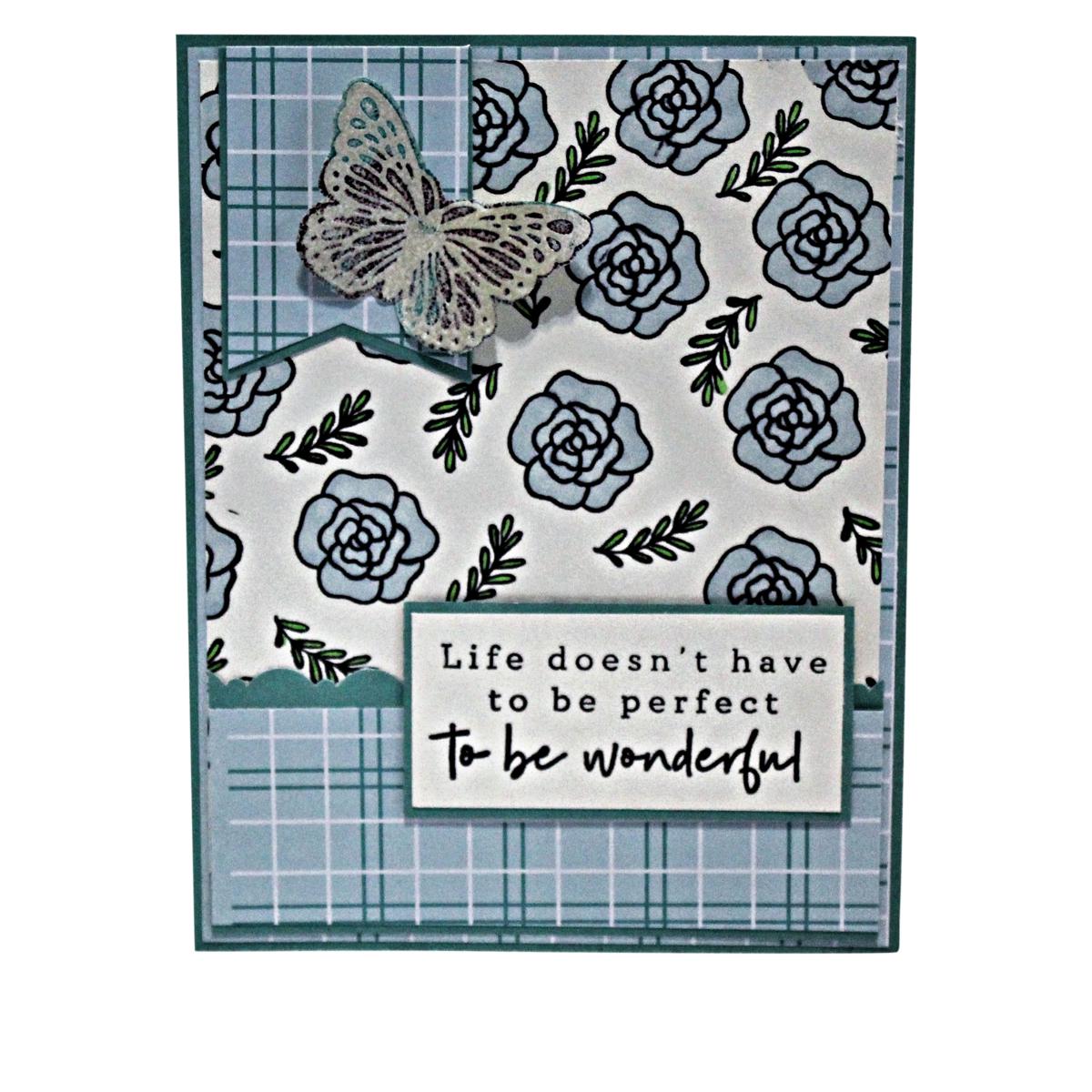 Diamond Press Stamp and Embossing Frames Card Making Kit