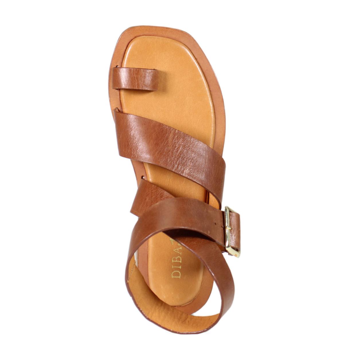 Diba True Cite See Leather Toe-Loop Sandal - 9419113