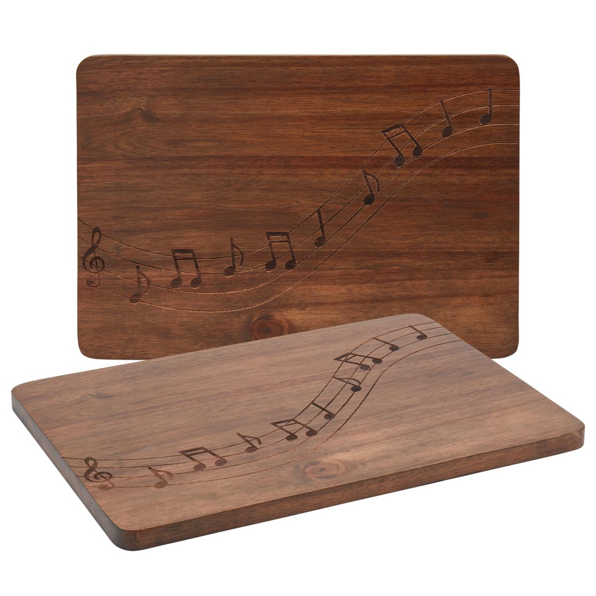 Denmark 2-Piece Acacia Wood Cutting Board Set