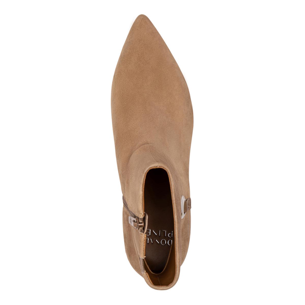 Donald Pliner Cindia Leather or Suede Ankle Bootie | HSN