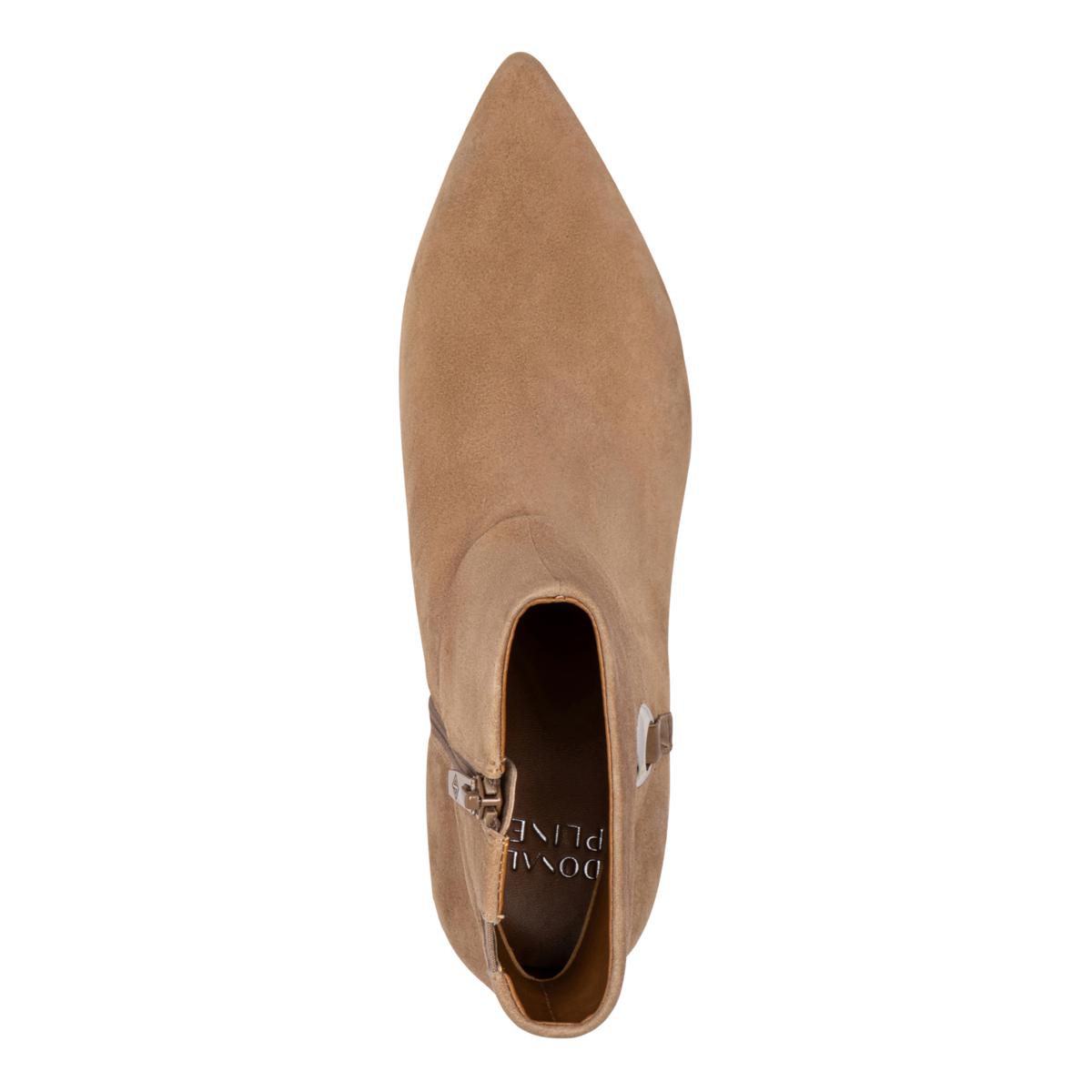 Donald J. Pliner Brown Leather ankle Boots 9M Donald Pliner Cindia Leather or Suede Ankle Bootie | HSN main image 4