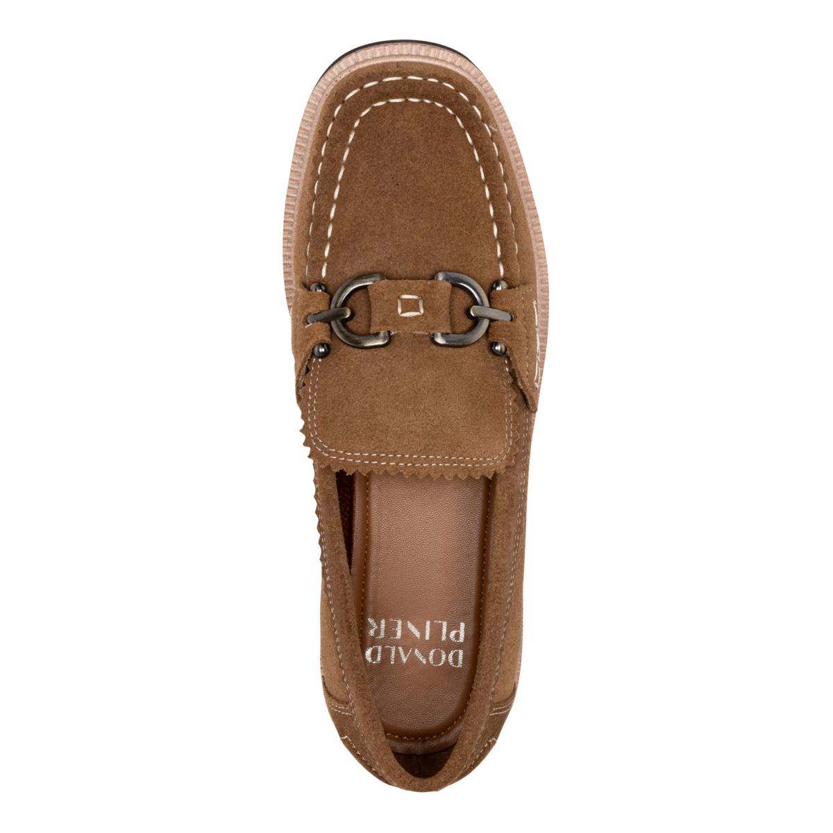 Donald Pliner Feirless Suede Loafer | HSN display picture 2