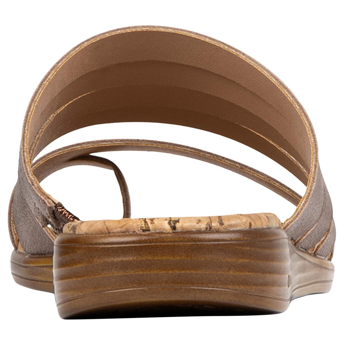 Donald Pliner Mens Sandals Leather Brown Iggie Congac Strappy Slides Size 8 Padien Cognac Men main image 3