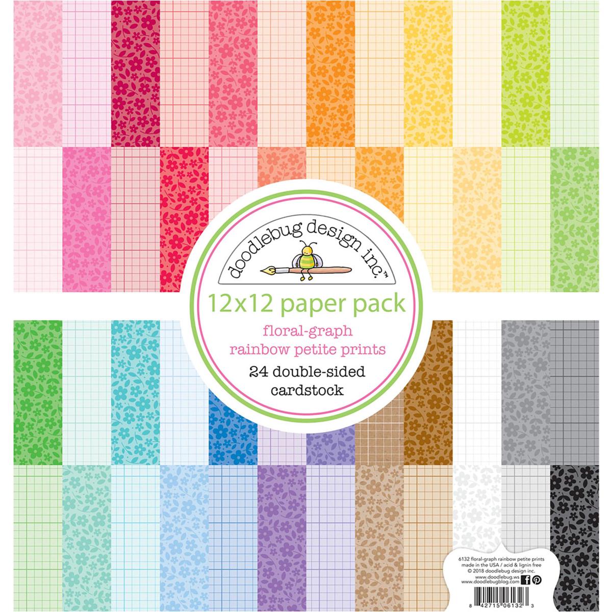 Foil Rainbow Cardstock Pack - 12 Pc.