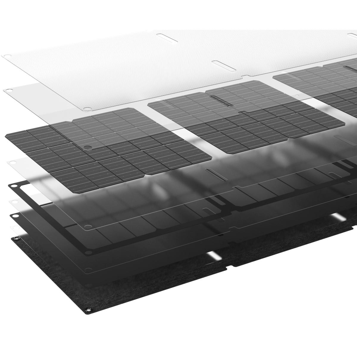 ecoflow 160 watt solar panel EcoFlow NextGen 160W Portable Solar Panel main image 1