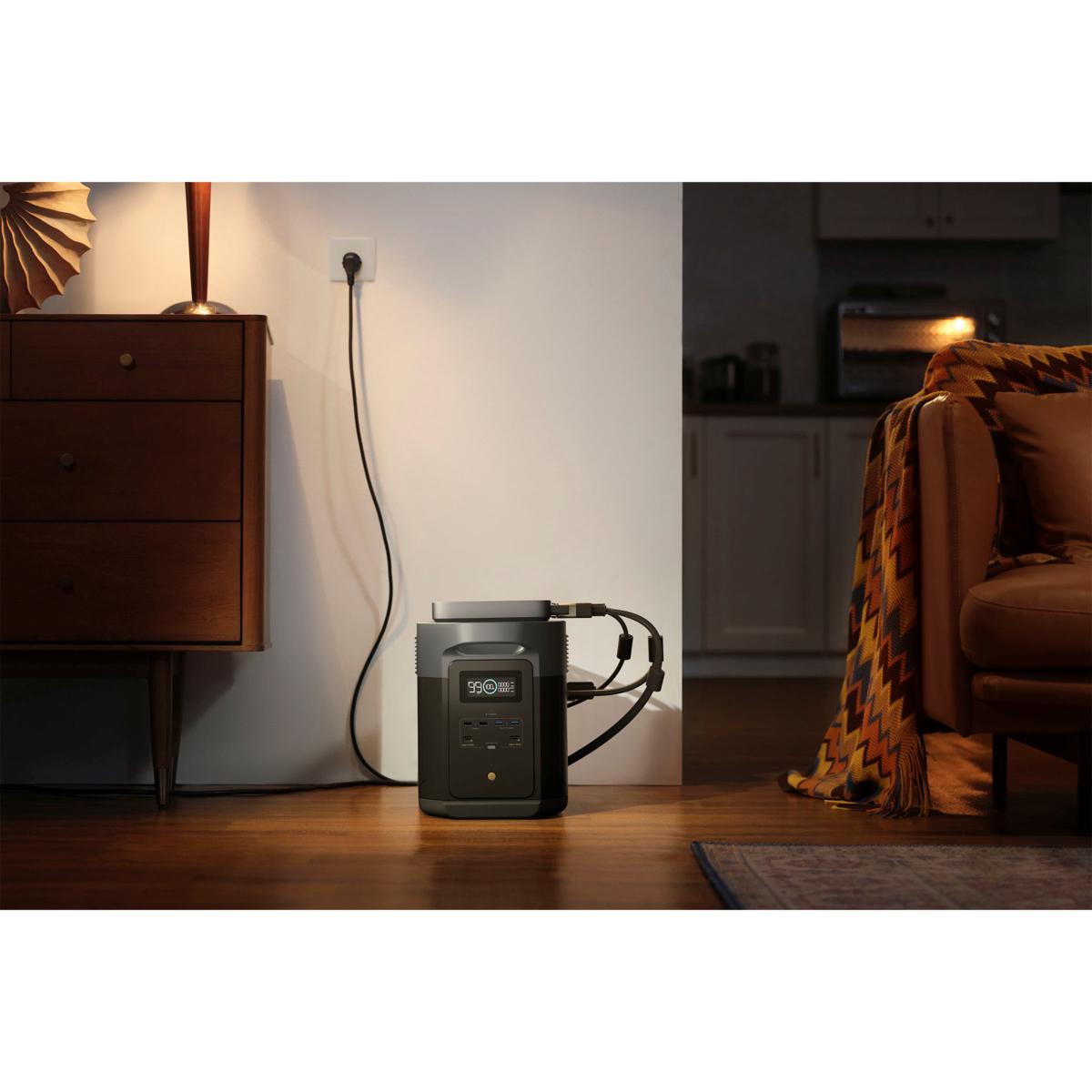 EcoFlow Tech DELTA 2 Max Power Station & Trolley w/Solar Option