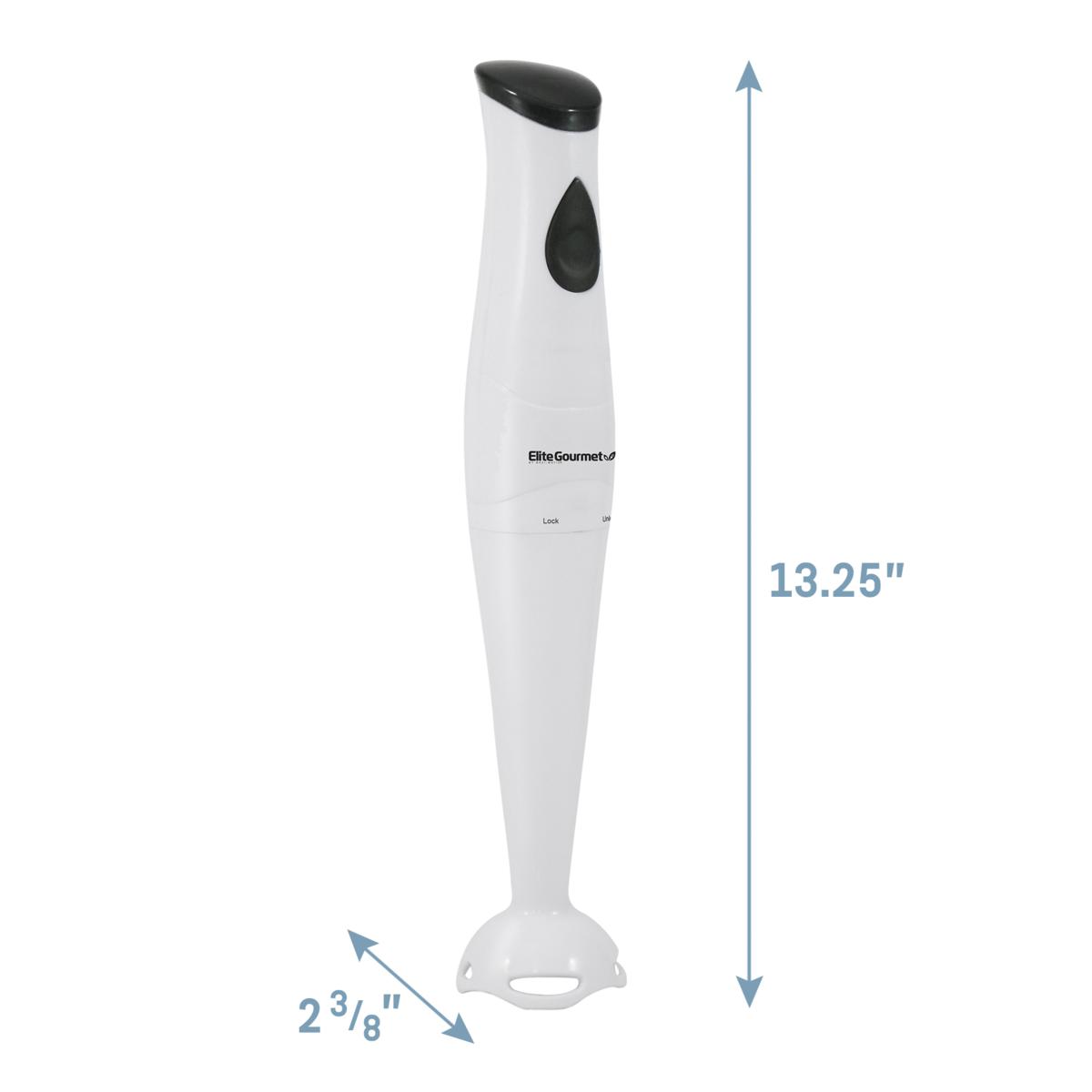 Elite Cuisine Hand Blender with Detachable Wand - 8892453