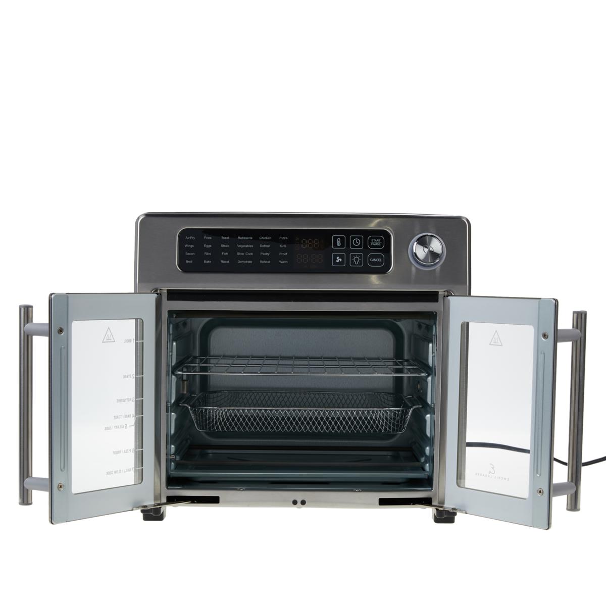 New Emeril Lagasse French Door Dual Air Fryer Oven EFDDZ