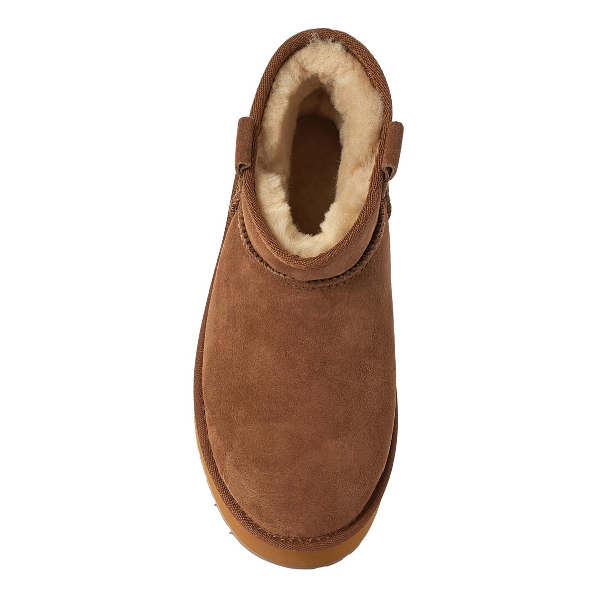 EMU Australia Foy Flatform Micro Waterproof Suede Sheepskin Boot