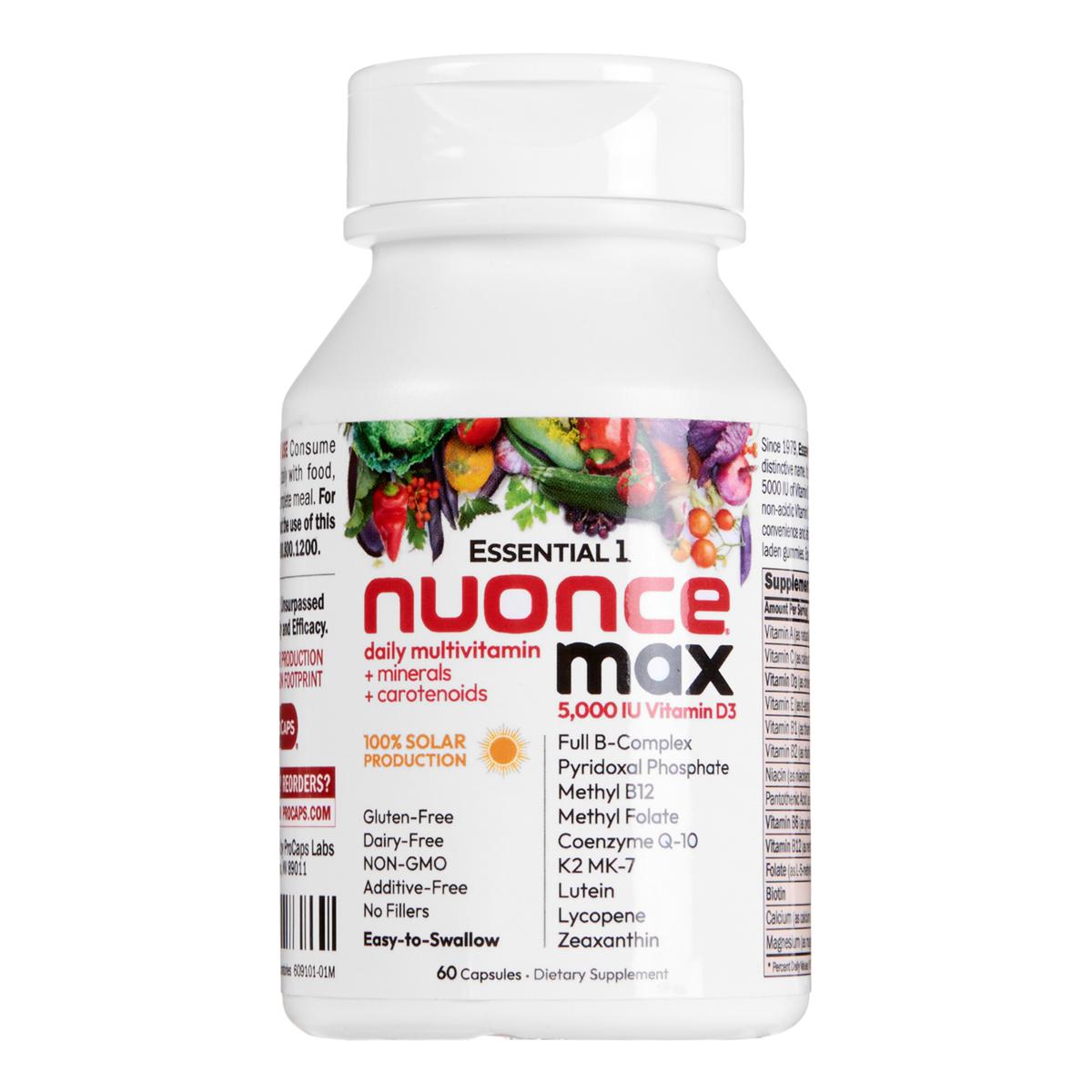 Andrew Lessman Essential-1 NUONCE MAX with Vitamin D3-5000 - 60 ...