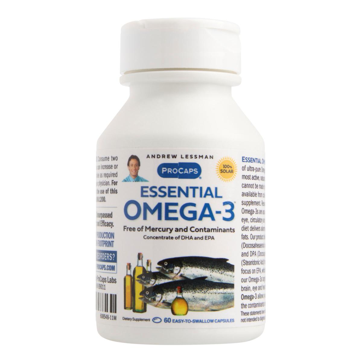 Essential Omega-3 - Unflavored - 60 Capsules