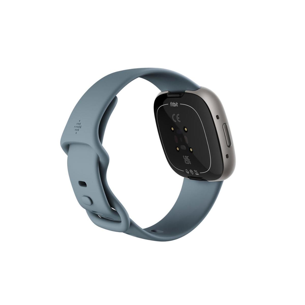 Fitbit Versa 4 Fitness Smart Watch - Waterfall Blue | HSN