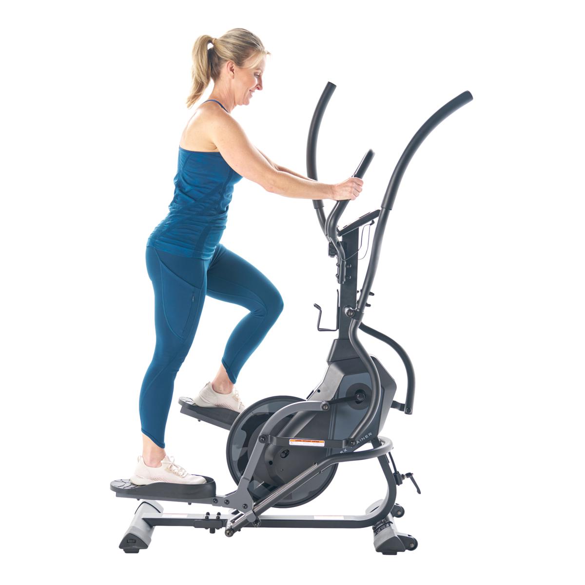 FitQuest Flex Elliptical Compact Trainer 22152465 HSN