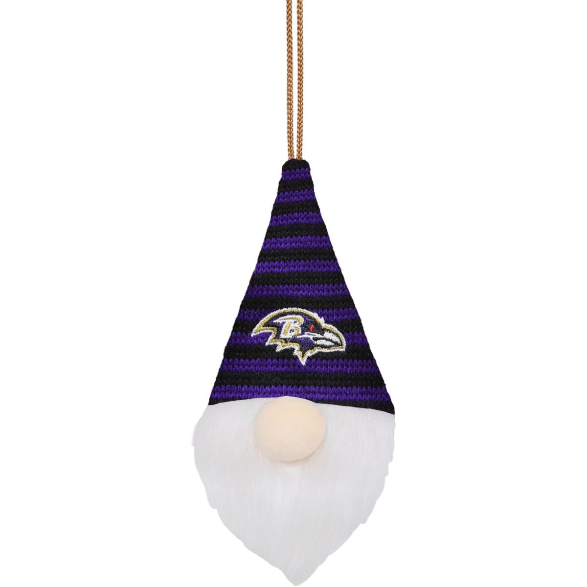 Baltimore Ravens STRIPED Knit Beanie Hat by New Era