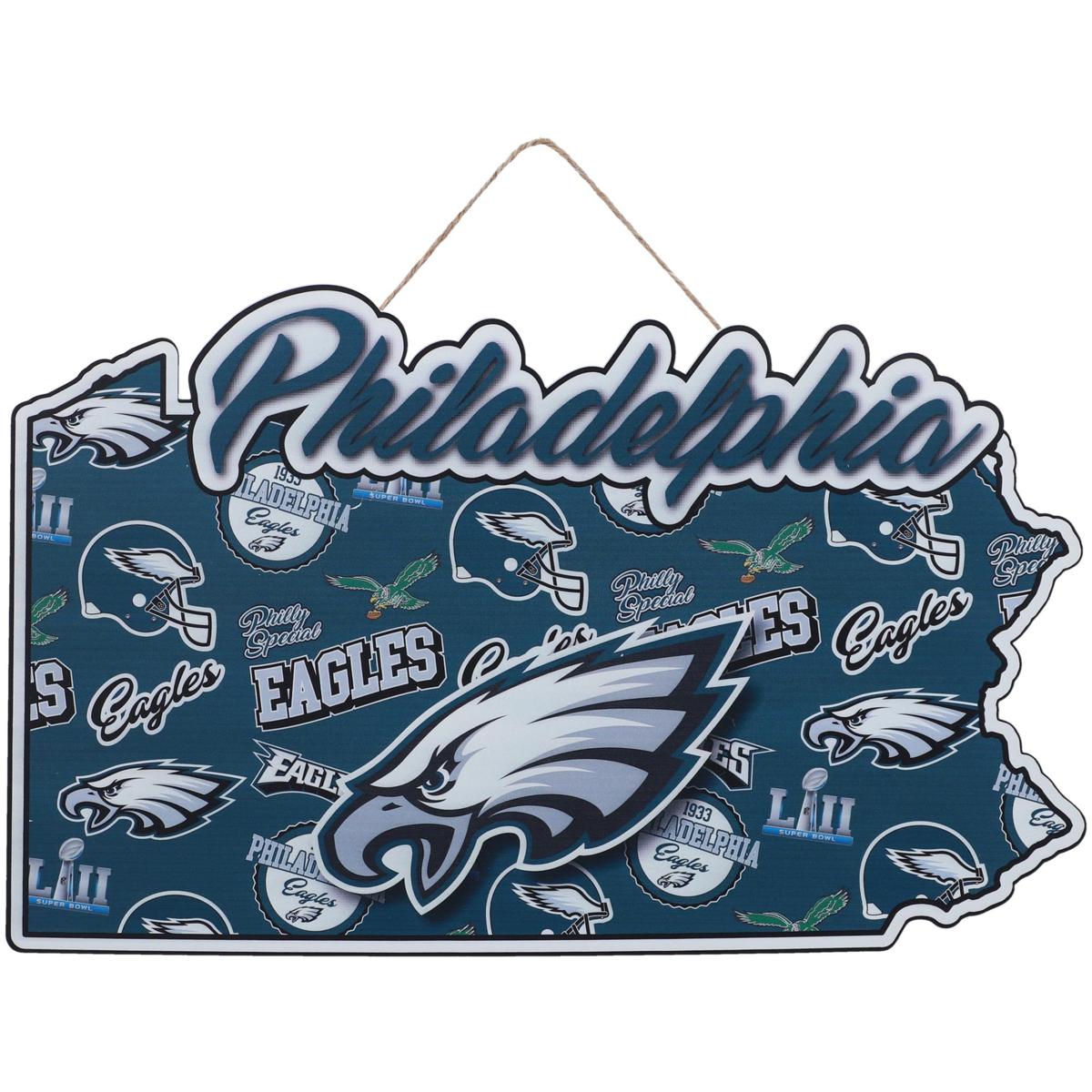 Philadelphia Eagles NFL Metal Light Up Logo Sign