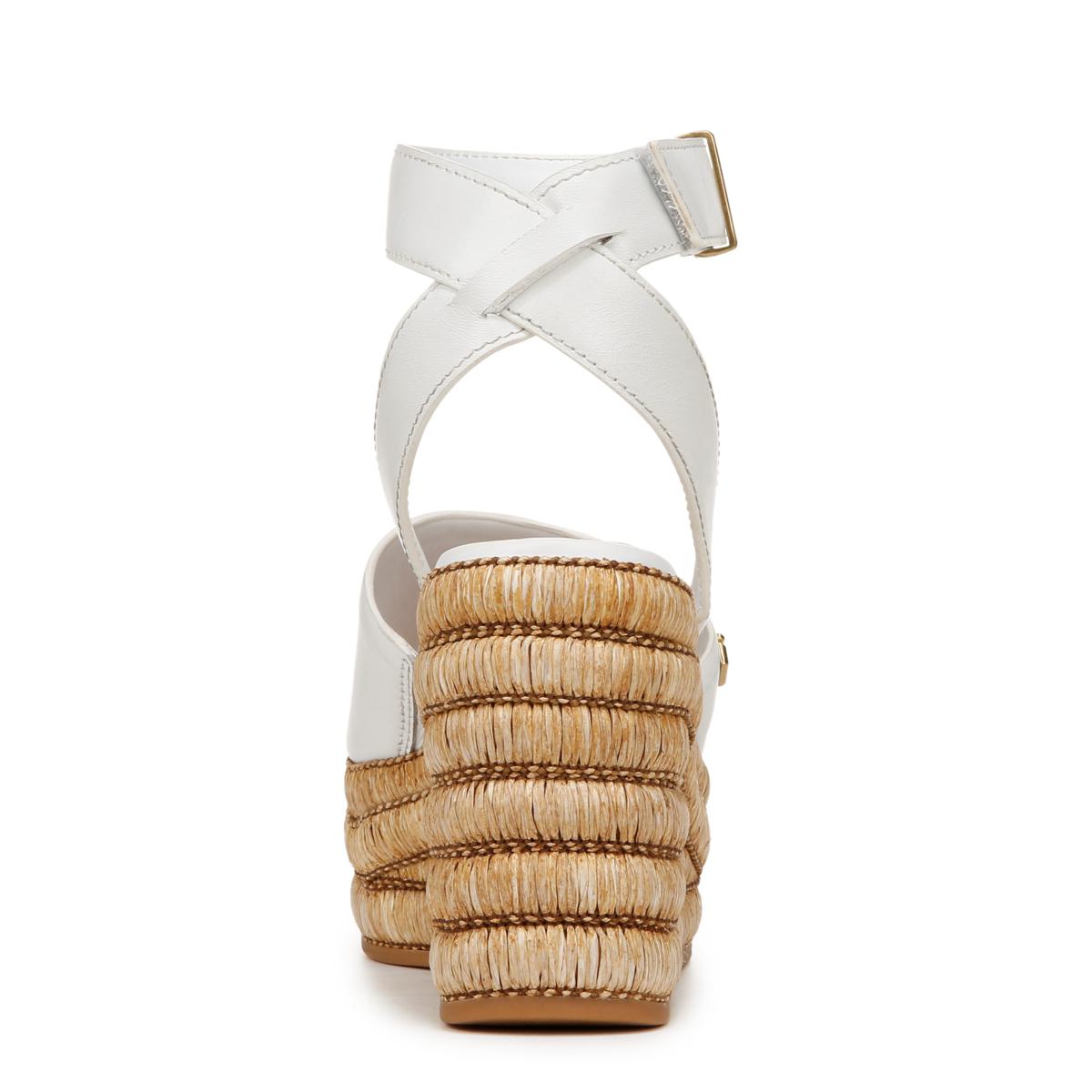 【関税込み】3JUIN \"Antonia Sierra\" sandals Antonia W White Leather Sandals | Shop Online at Williams