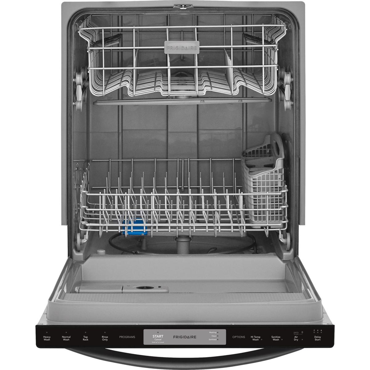 Farberware FCDMSDWH Complete Portable Countertop Dishwasher, 2 Place  Settings, 5 Wash Programs, Digital Controls, White 