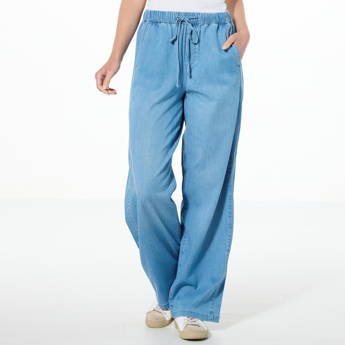 G by Giuliana Light Luxe Pull-On Denim Jean - 22792029 | HSN