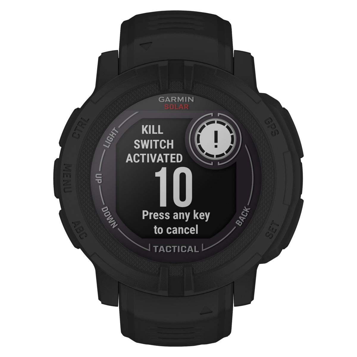 Garmin Instinct 2 Solar Tactical Edition GPS Smartwatch - Black | HSN