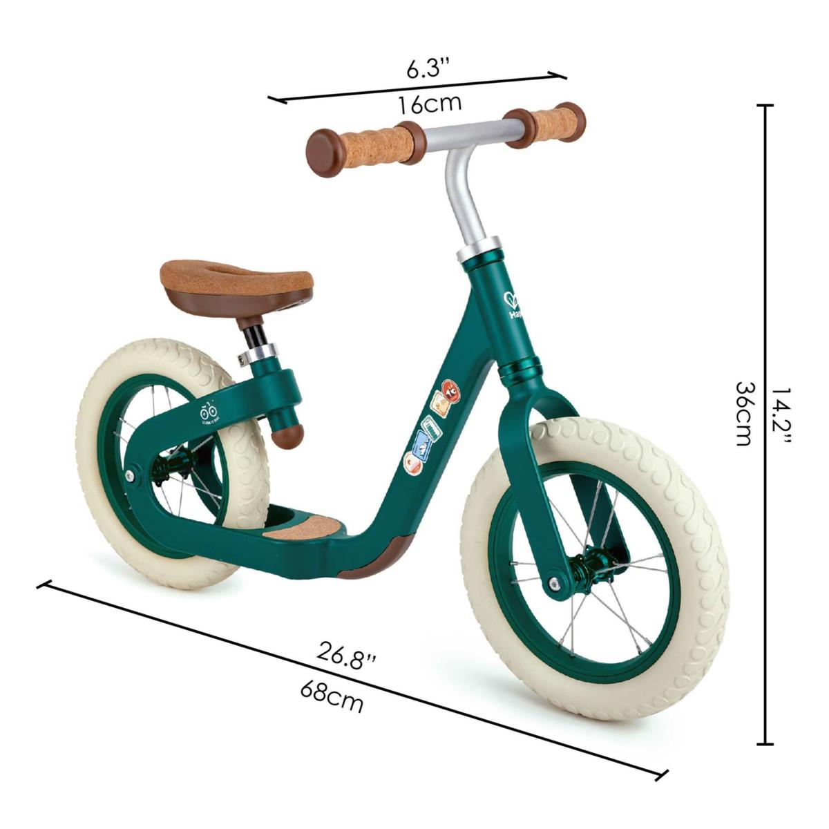 Get Up and Go Learn to Ride Toddler Balance Bike in Green